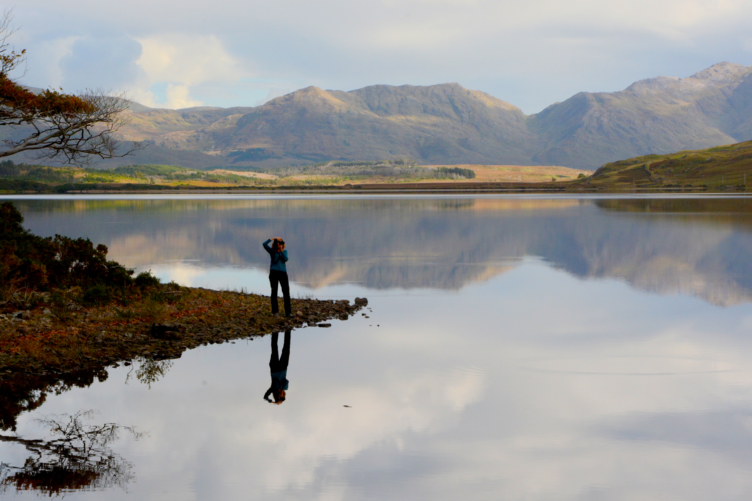 Lac du Connemara – Irlande Lac du Connemara - Irlande